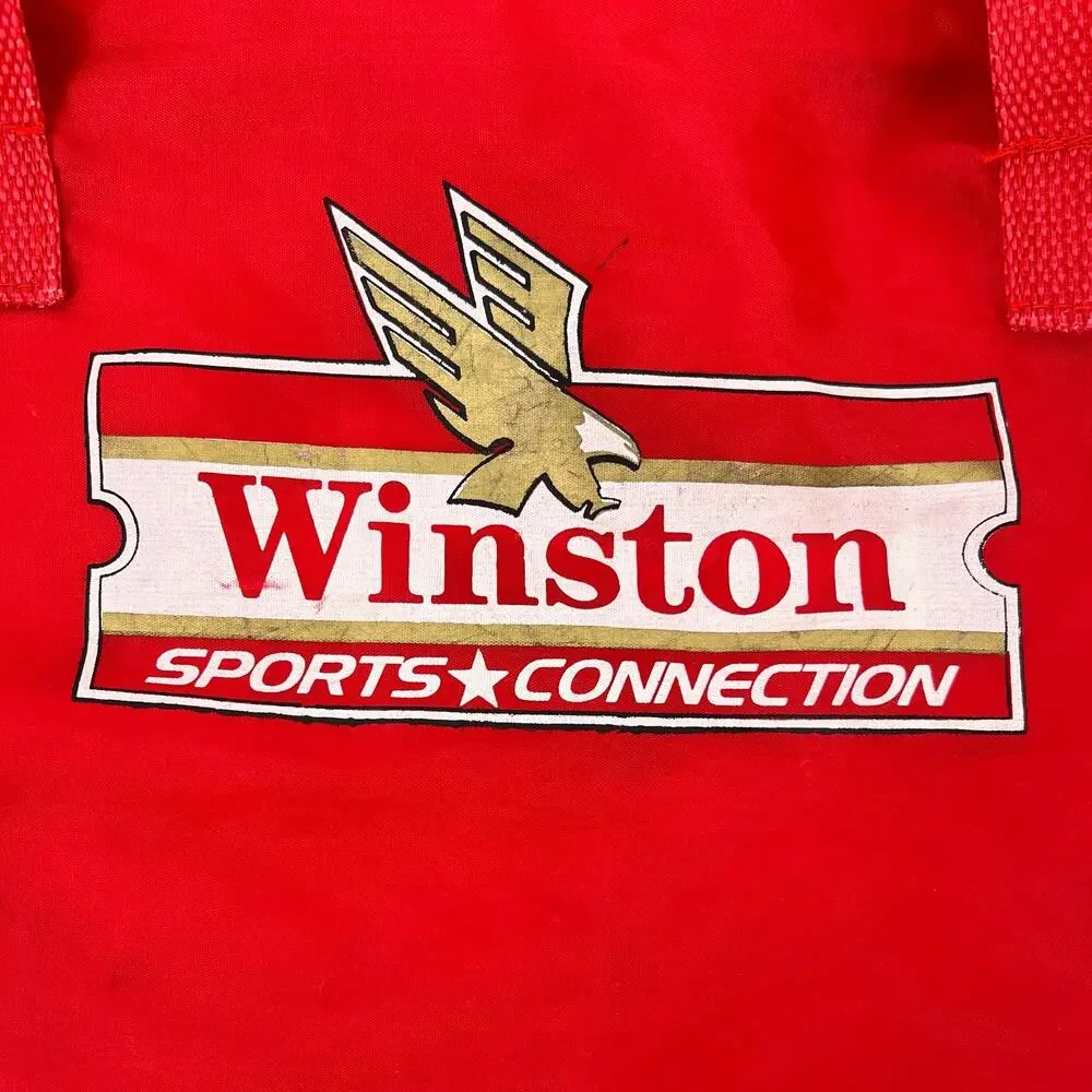 80s Winston Cup Series NASCAR Duffle Bag 1980s Vintage